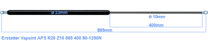 Vapsint APS R20 Z10 885 400